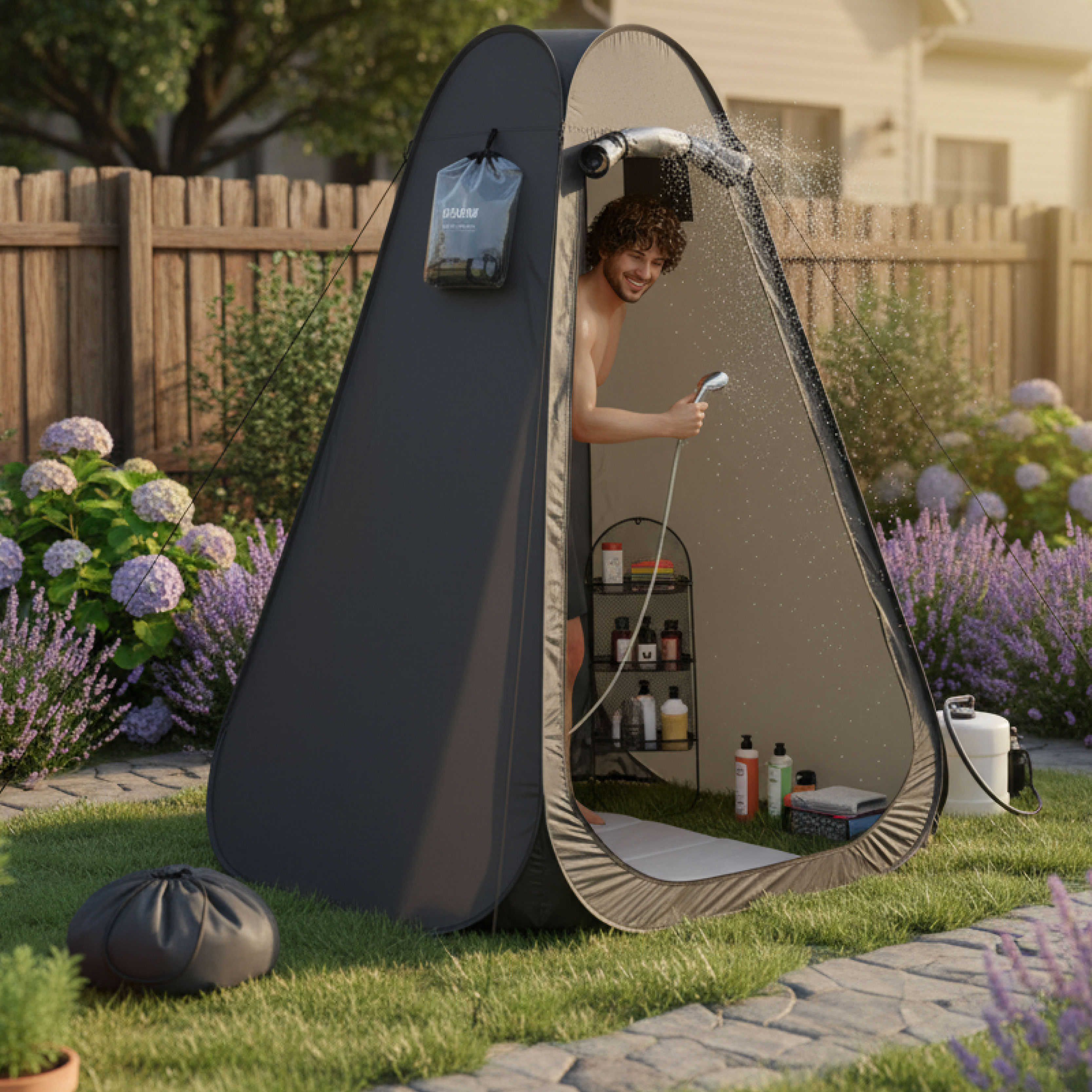 Outdoor Camping Toilet - Portable Pop-Up Privacy Tent Outdoor Shower