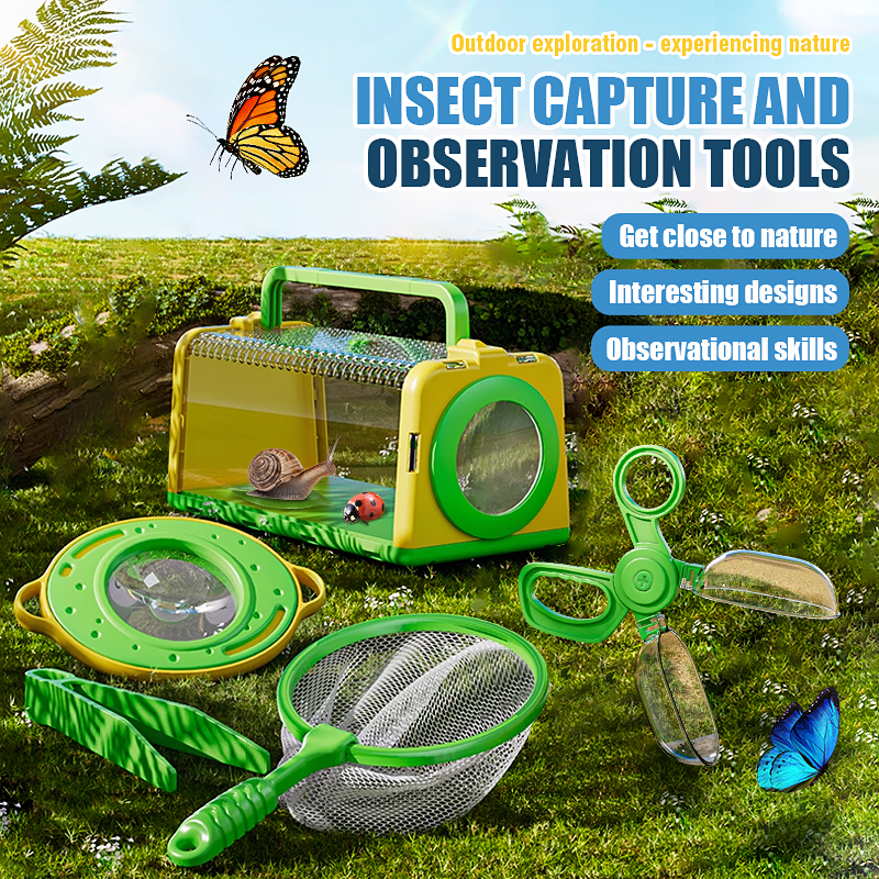 Outdoor Camping For Kids - Insect Capture Cage Observation Box with