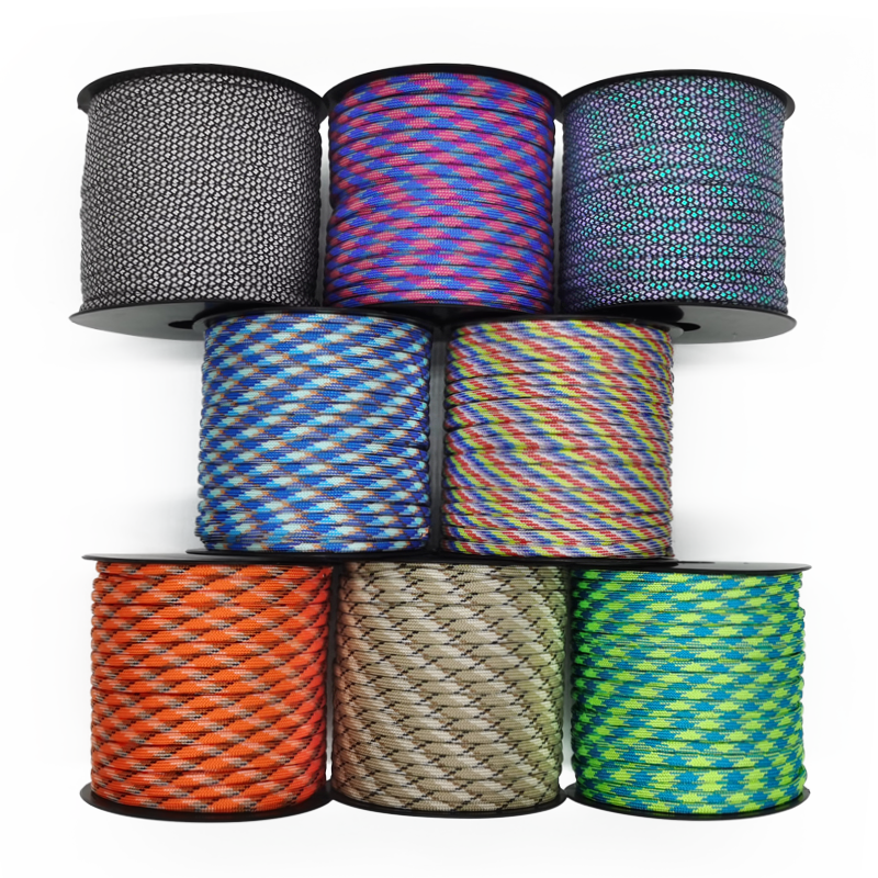 Outdoor Camping Umbrella - 50/100M 7core umbrella rope 550 4mm