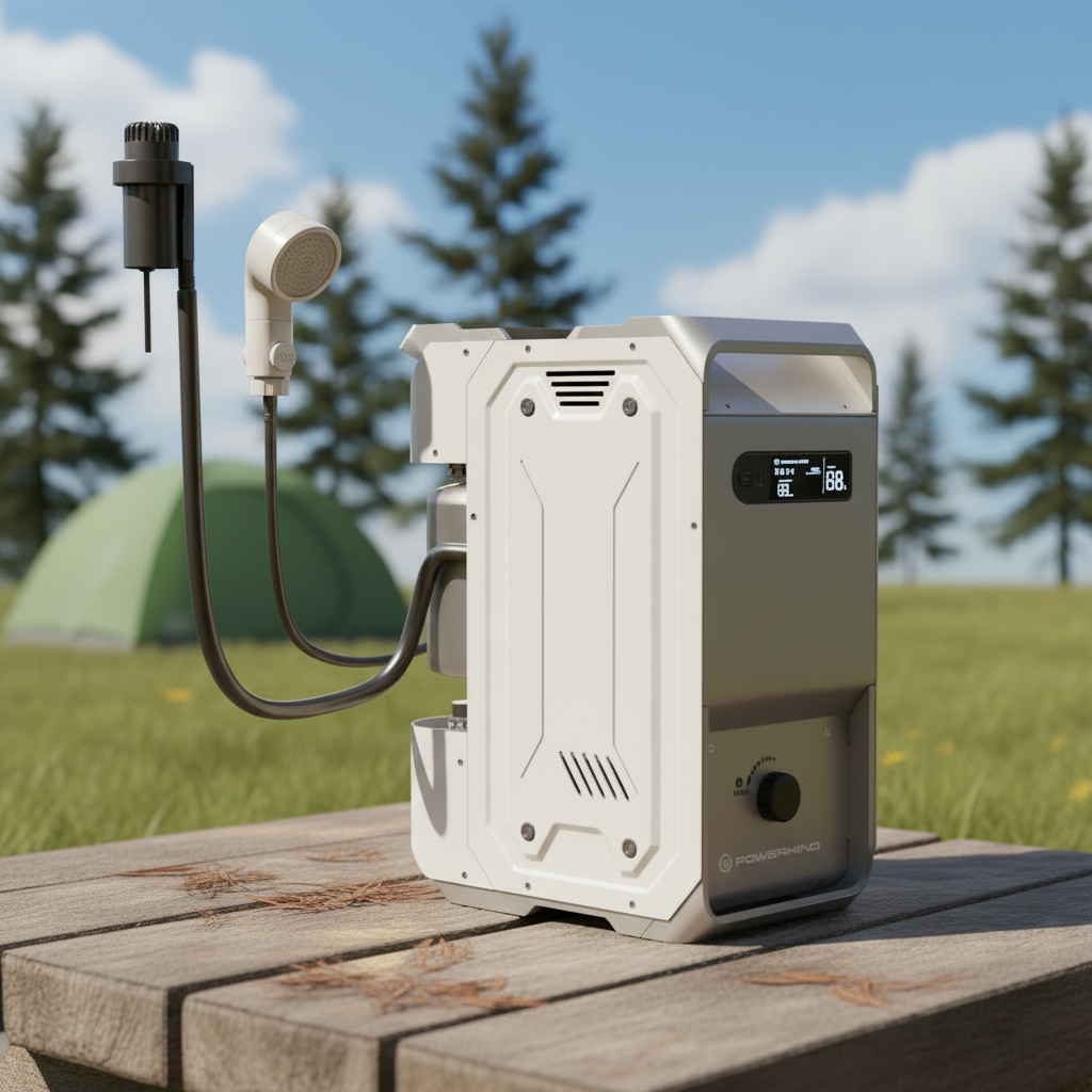 Outdoor Camping Hot Water Shower - Outdoor Water Heater lpg Camping Shower