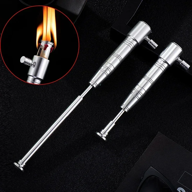 Outdoor Windproof Lighter - 2024 New Aluminum Torch Torch Metal