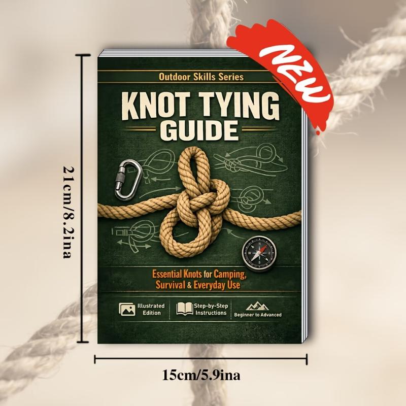 Essential Knot Tying Guide Boo – обзор и цена Outdoor Camping Adventures