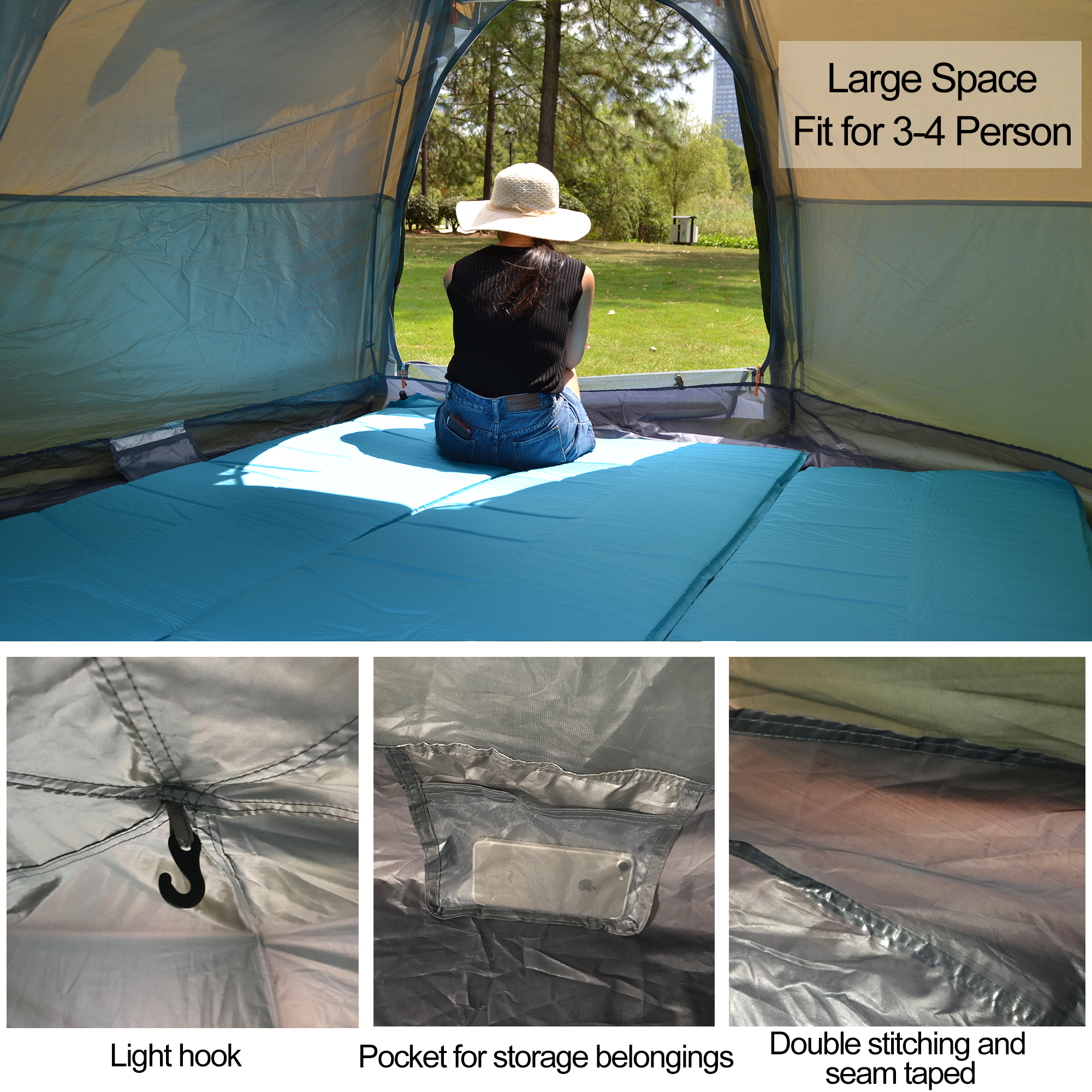 Desert&Fox 3-4 Person Dome Aut – обзор и цена Outdoor Camping Dome