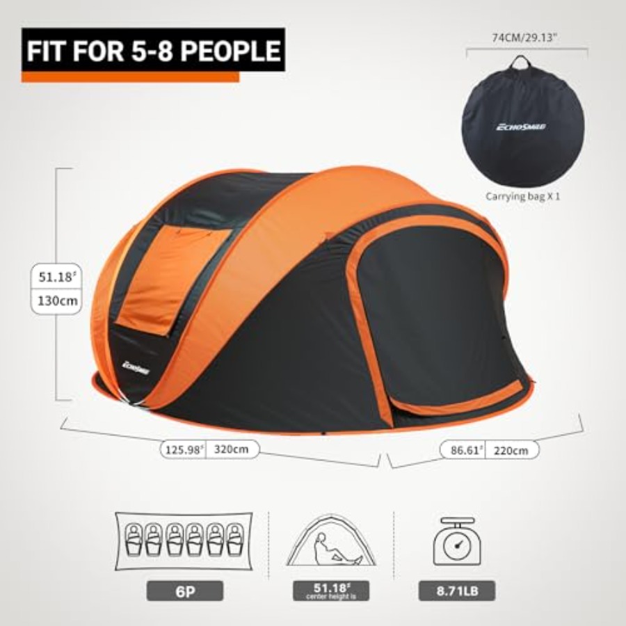 Pop Up Camping Tent for outdoo – обзор и цена Outdoor Camping Dome