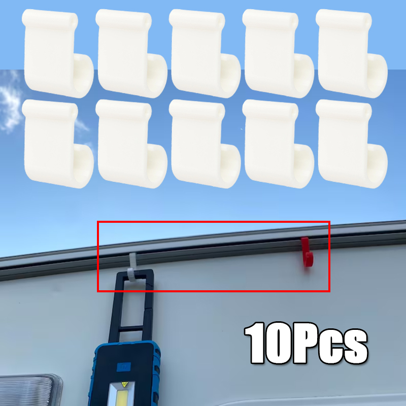 10Pcs Camping Awning Hook Clip – обзор и цена Camping Rope