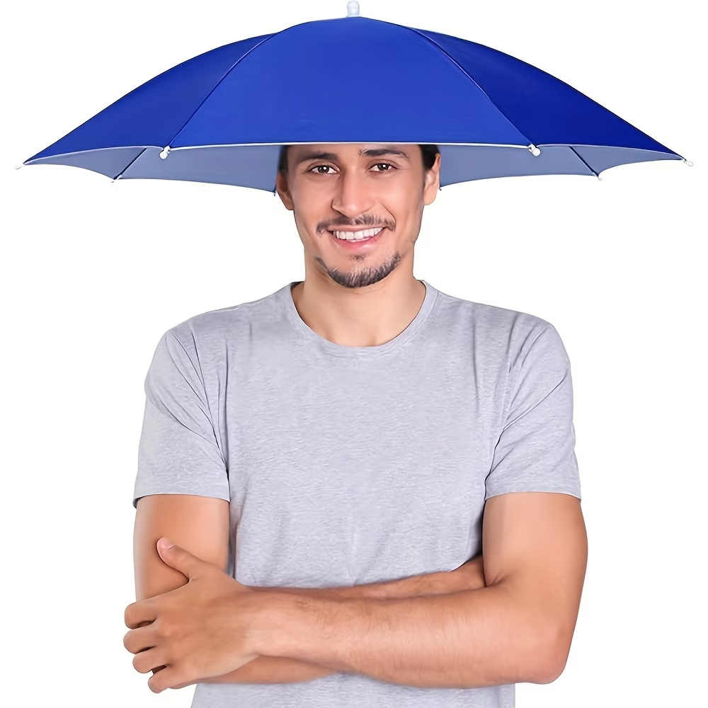 Elastic Headband Umbrella Hat, – обзор и цена Outdoor Camping Umbrella