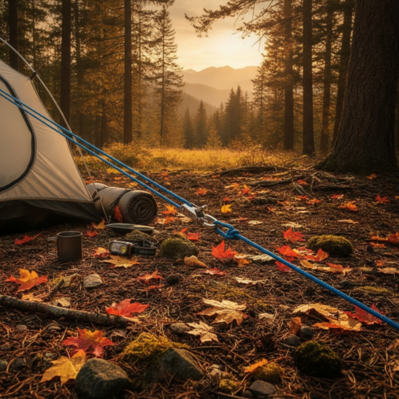 Rope Tensioner Compact Braided – обзор и цена Camping Rope