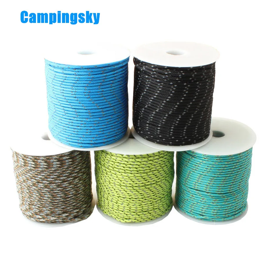 50M 2.5mm Reflective Paracord  – обзор и цена Outdoor Camping Umbrella