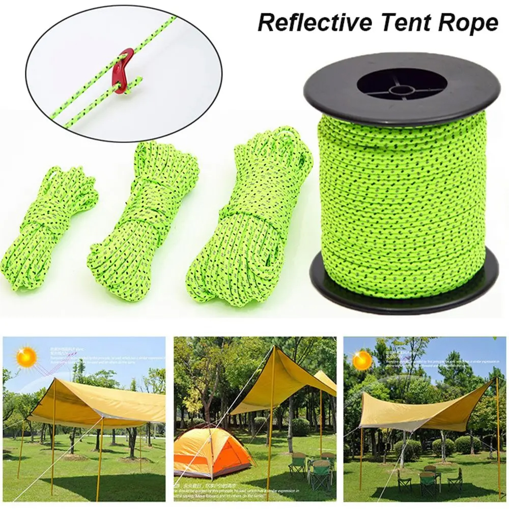 50M 2.5mm Reflective Paracord  – обзор и цена Outdoor Camping Umbrella