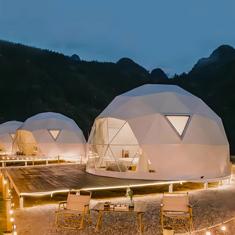 Premium Geodesic Glamping Dome – обзор и цена Outdoor Camping Dome