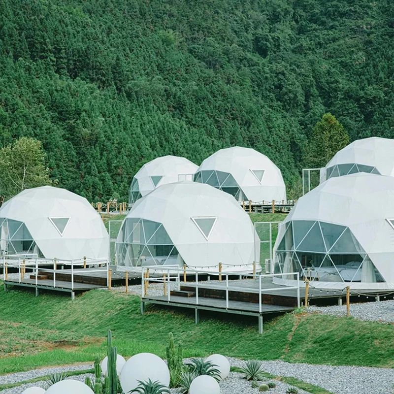 Premium Geodesic Glamping Dome – обзор и цена Outdoor Camping Dome