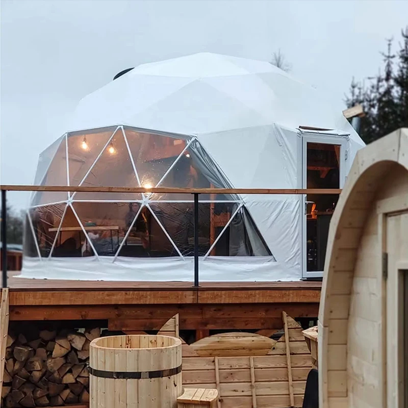 Premium Geodesic Glamping Dome – обзор и цена Outdoor Camping Dome