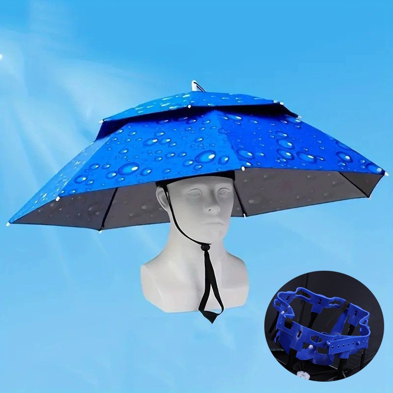 Double Layer Adjustable Fishin – обзор и цена Outdoor Camping Umbrella
