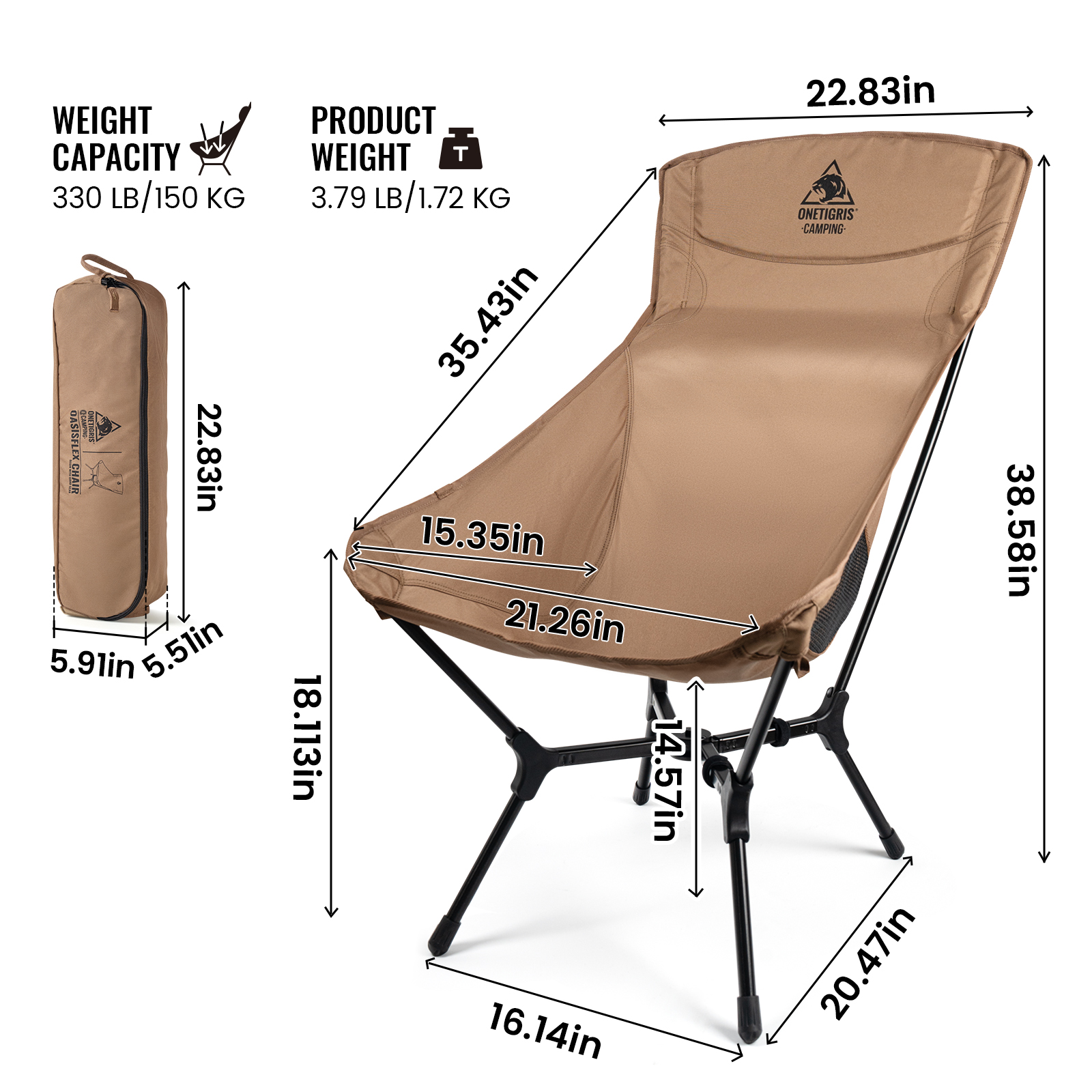 OneTigris Oasisflex Camping Fo – обзор и цена Outdoor Camping Table And Chairs