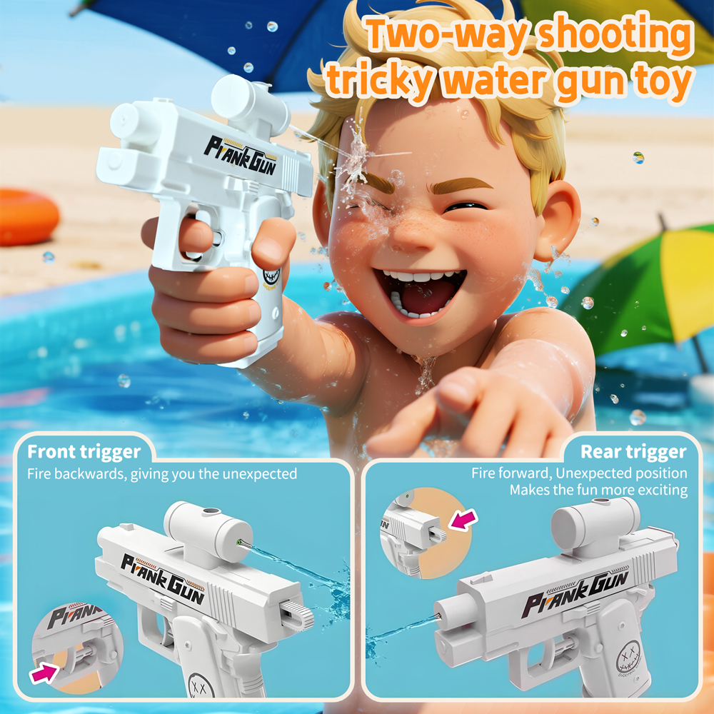 Summer Two-Way Water Gun Prank – обзор и цена Outdoor Camping Games For Kids