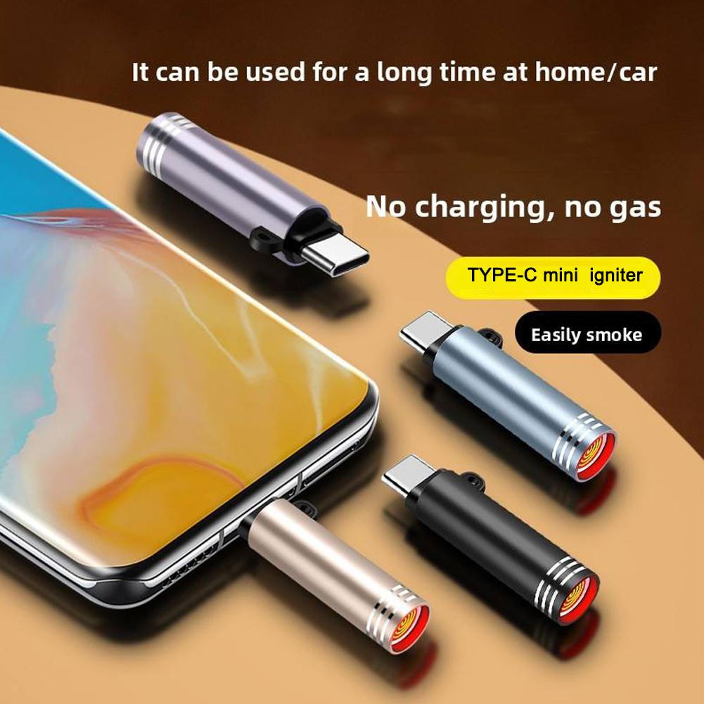 Type C Mini Lighter Blow to Ig – обзор и цена Outdoor Windproof Lighter