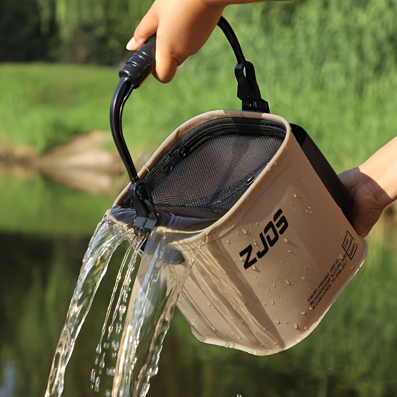 Portable Folding Bucket 8L/13L – обзор и цена Camping Rope