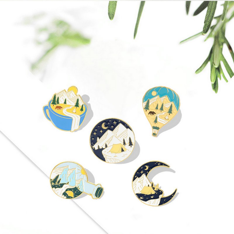 Camping Adventure Enamel Pins  – обзор и цена Outdoor Camping For Kids