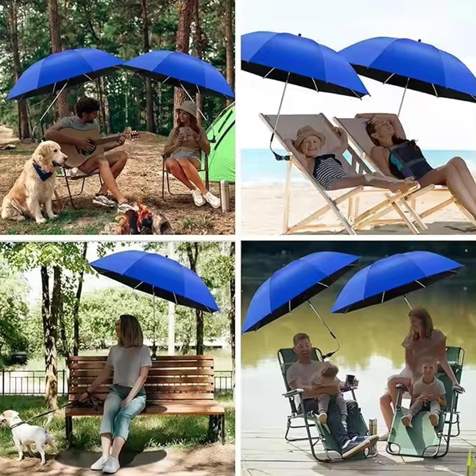 360 Adjustable Beach sun umbre – обзор и цена Outdoor Camping Umbrella