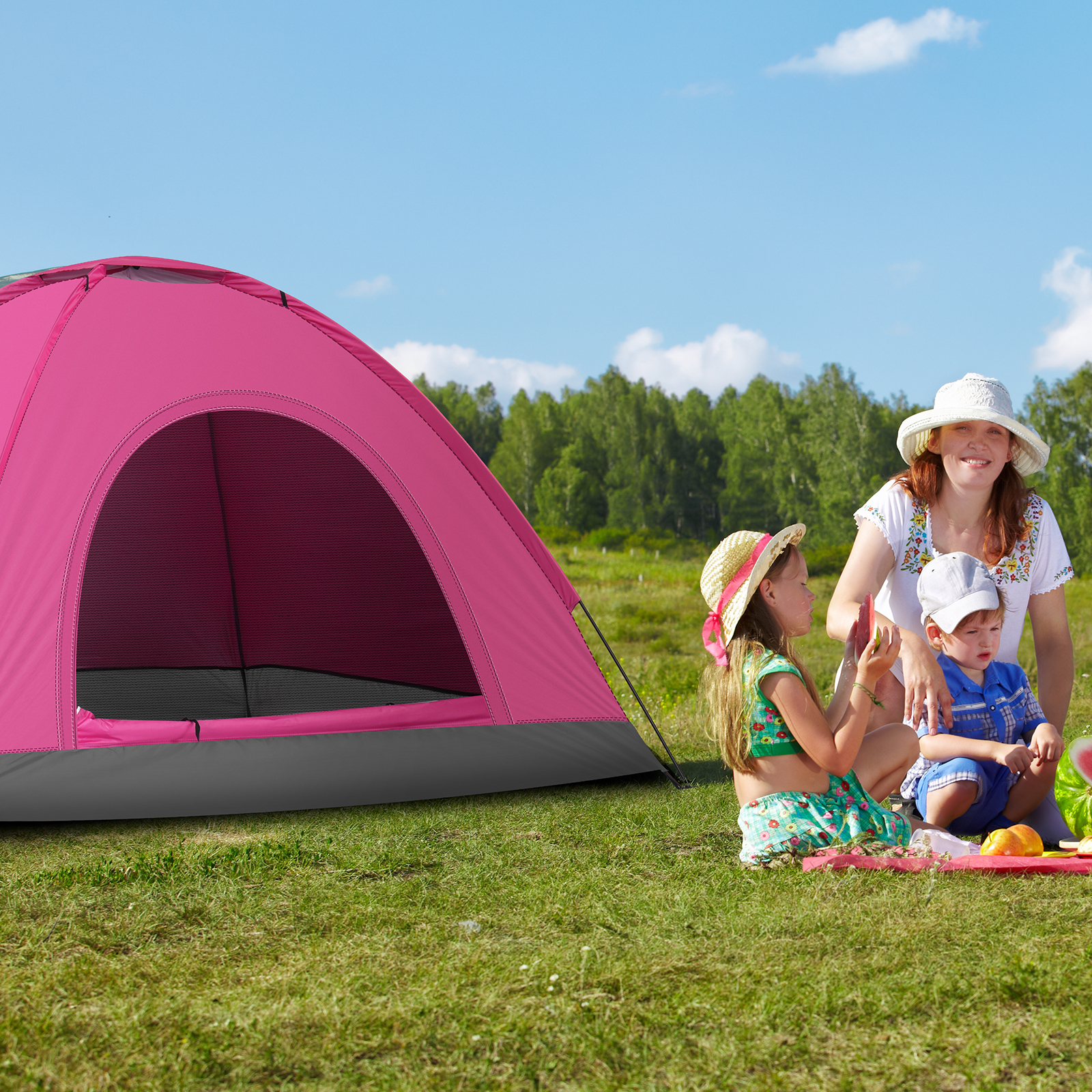 3 4 Person Camping Dome Tent W – обзор и цена Outdoor Camping Dome