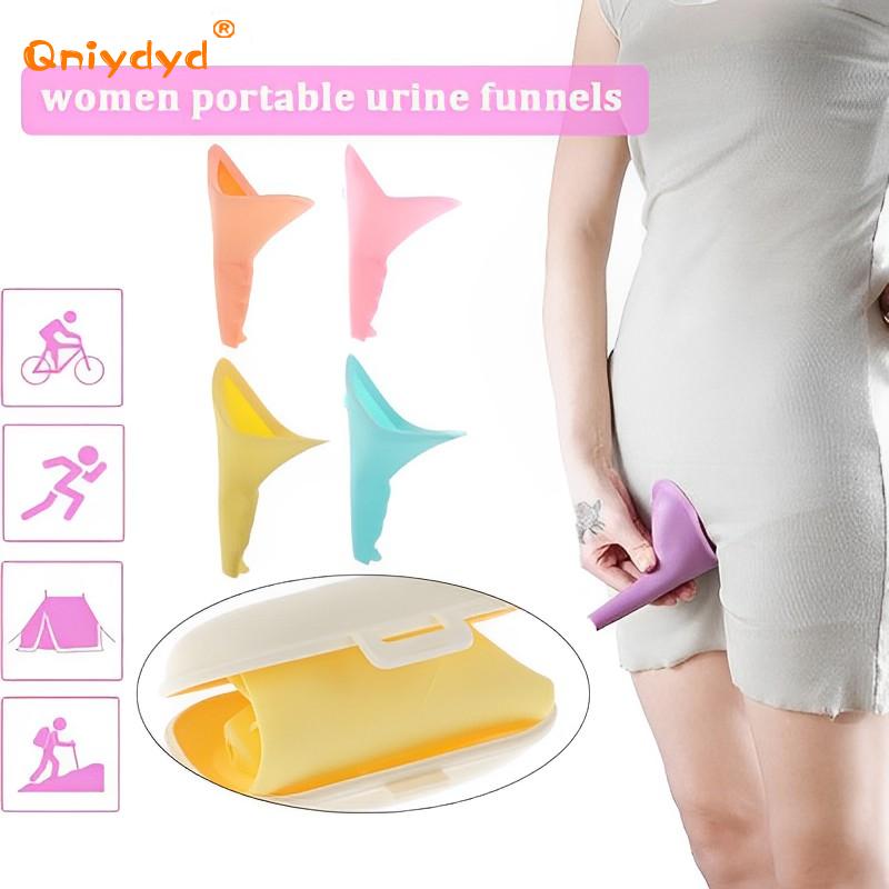 Silicone Women Urinal Outdoor  – обзор и цена Outdoor Camping Toilet