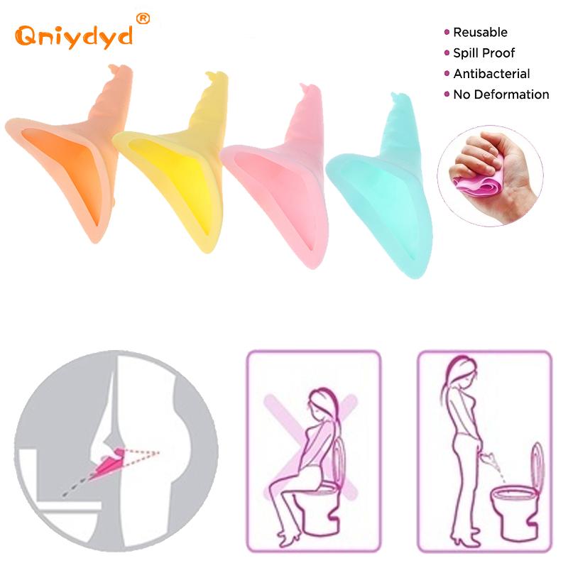Silicone Women Urinal Outdoor  – обзор и цена Outdoor Camping Toilet