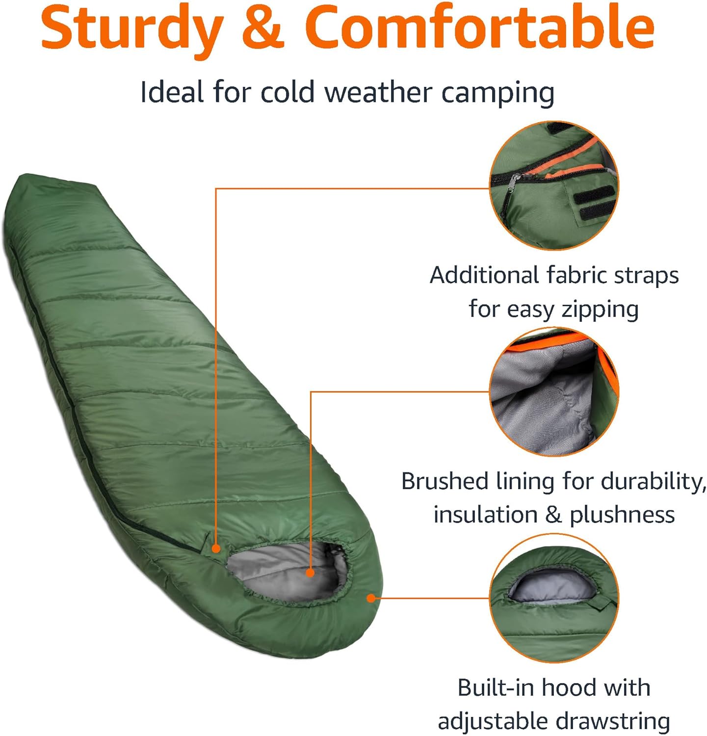 ！@Mummy Sleeping Bag Lightweig – обзор и цена Outdoor Camping For Kids