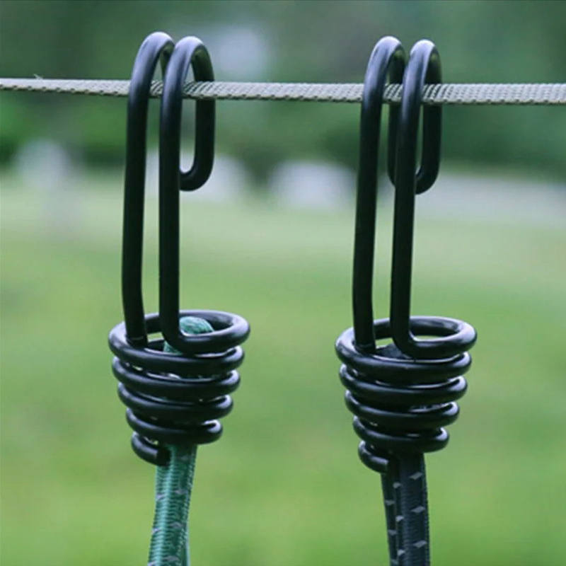 5Pcs Hooks Drawstring Elastic  – обзор и цена Camping Rope