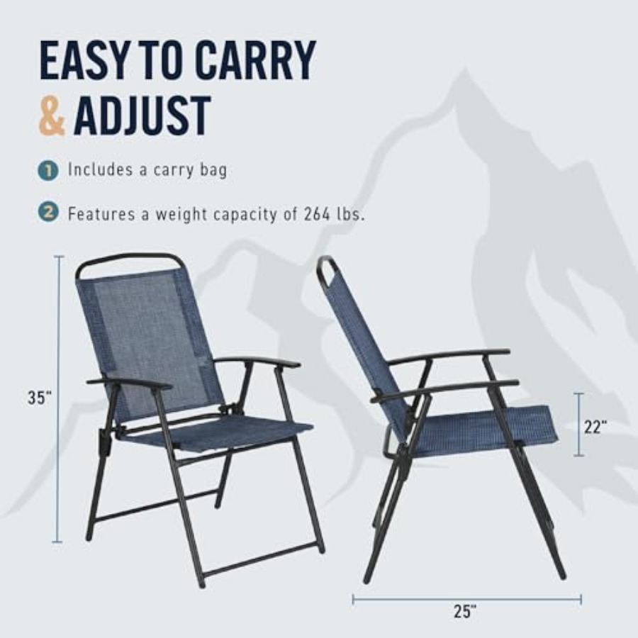 Trapper's Peak 3-Piece Folding – обзор и цена Folding Chair