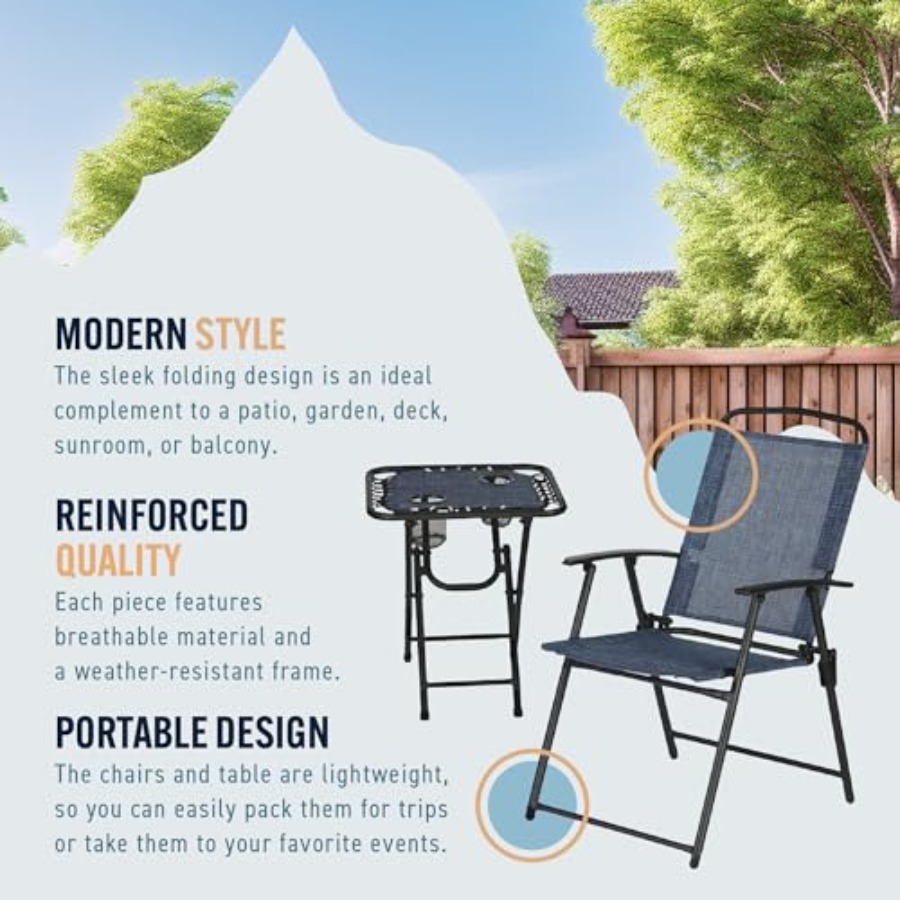 Trapper's Peak 3-Piece Folding – обзор и цена Folding Chair