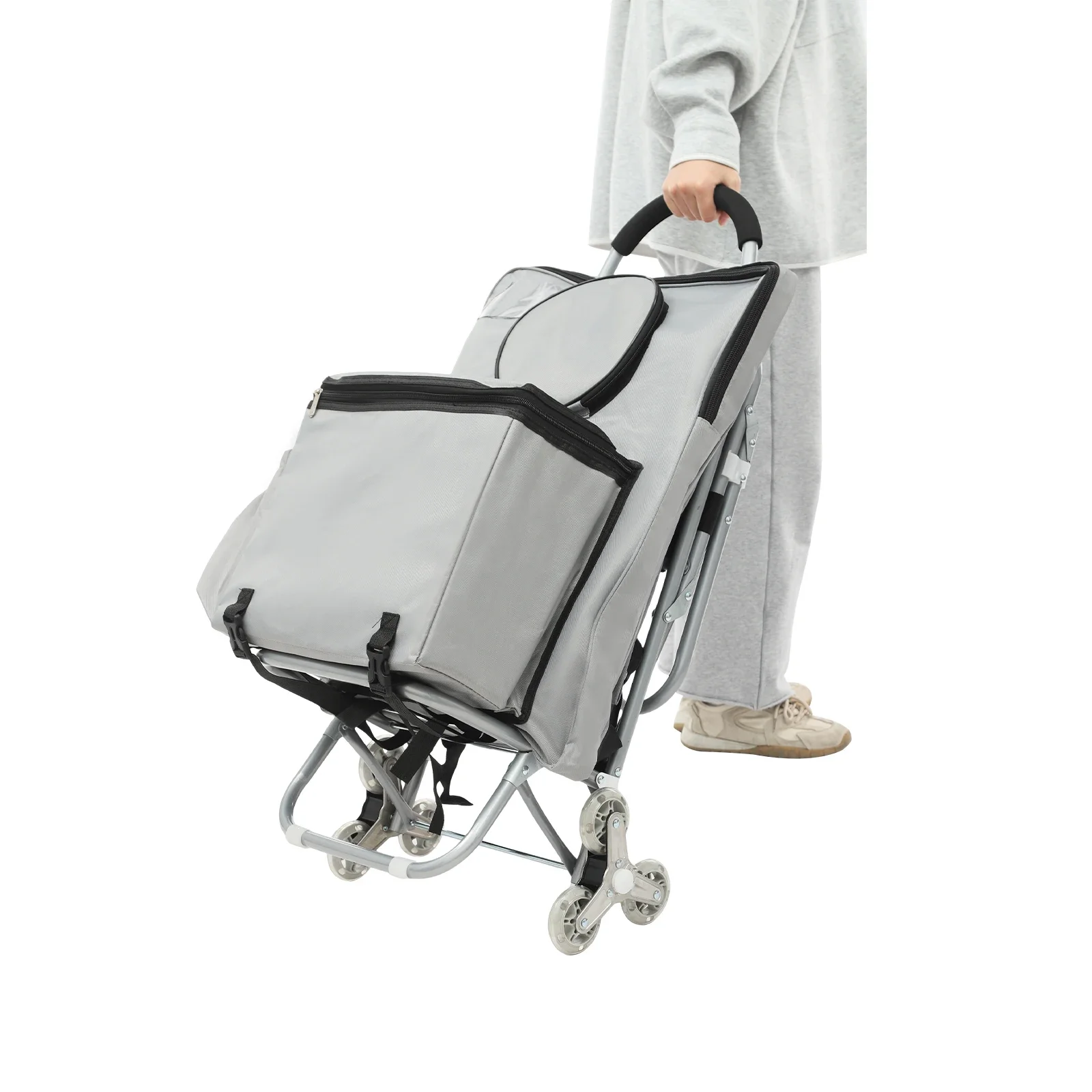 Silver 16.93*36.61inch Rolling – обзор и цена Folding Chair