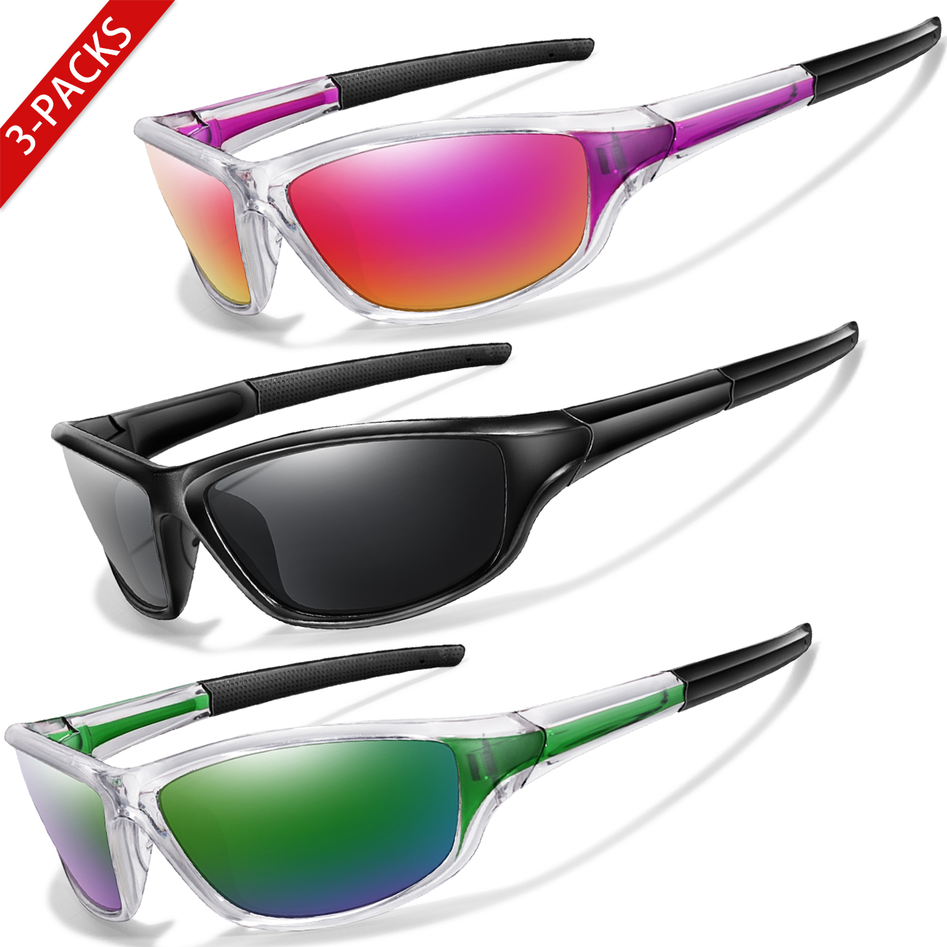 3 PCS Brand Polarized Cycling  – обзор и цена Outdoor Camping Brand