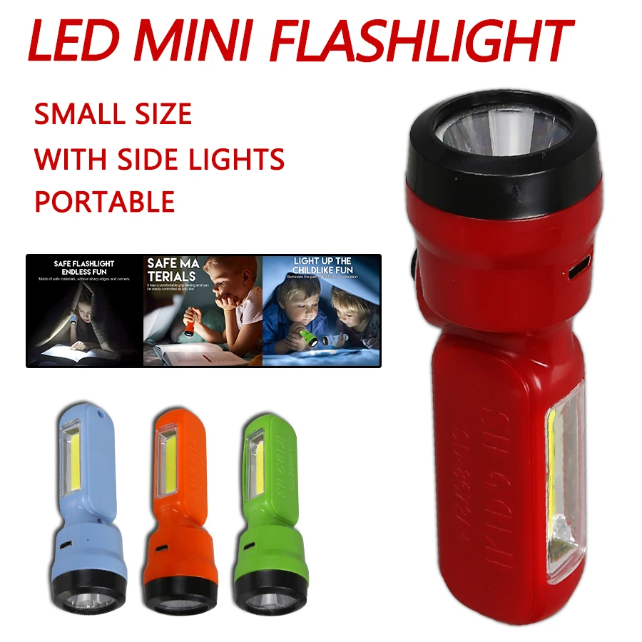 Mini COB+XPE Children Flashlig – обзор и цена Outdoor Camping For Kids