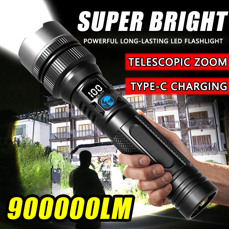 900000LM Powerful LED Flashlig – обзор и цена Outdoor Camping Adventures