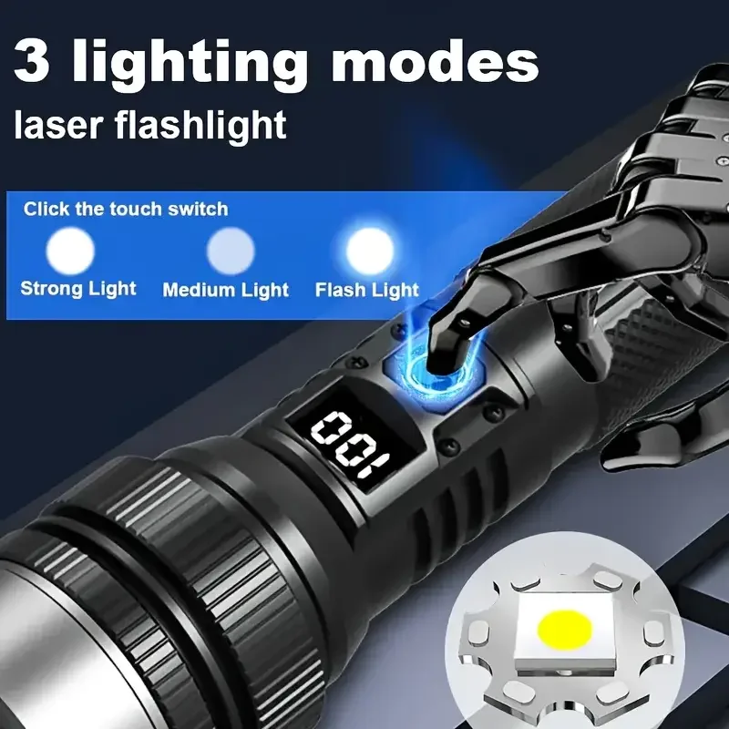 900000LM Powerful LED Flashlig – обзор и цена Outdoor Camping Adventures