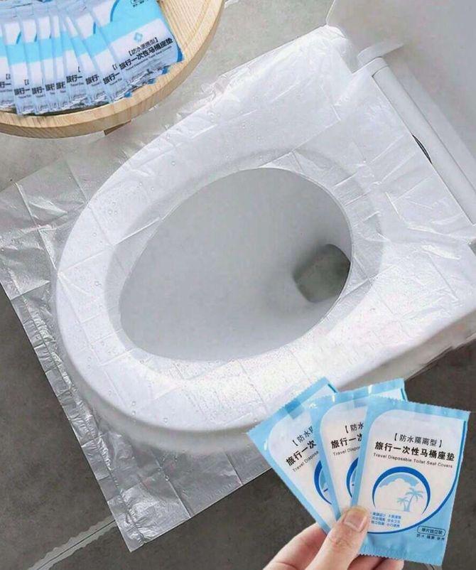 Waterproof Disposable Toilet S – обзор и цена Outdoor Camping Toilet