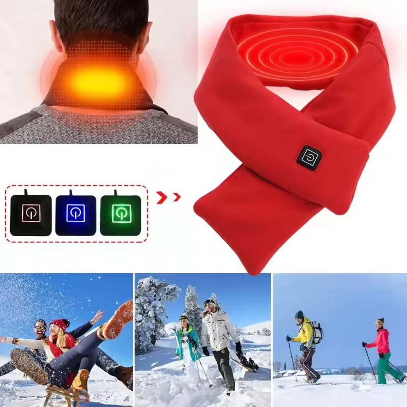 USB Women Men Heating Scarf Te – обзор и цена Outdoor Camping Gear