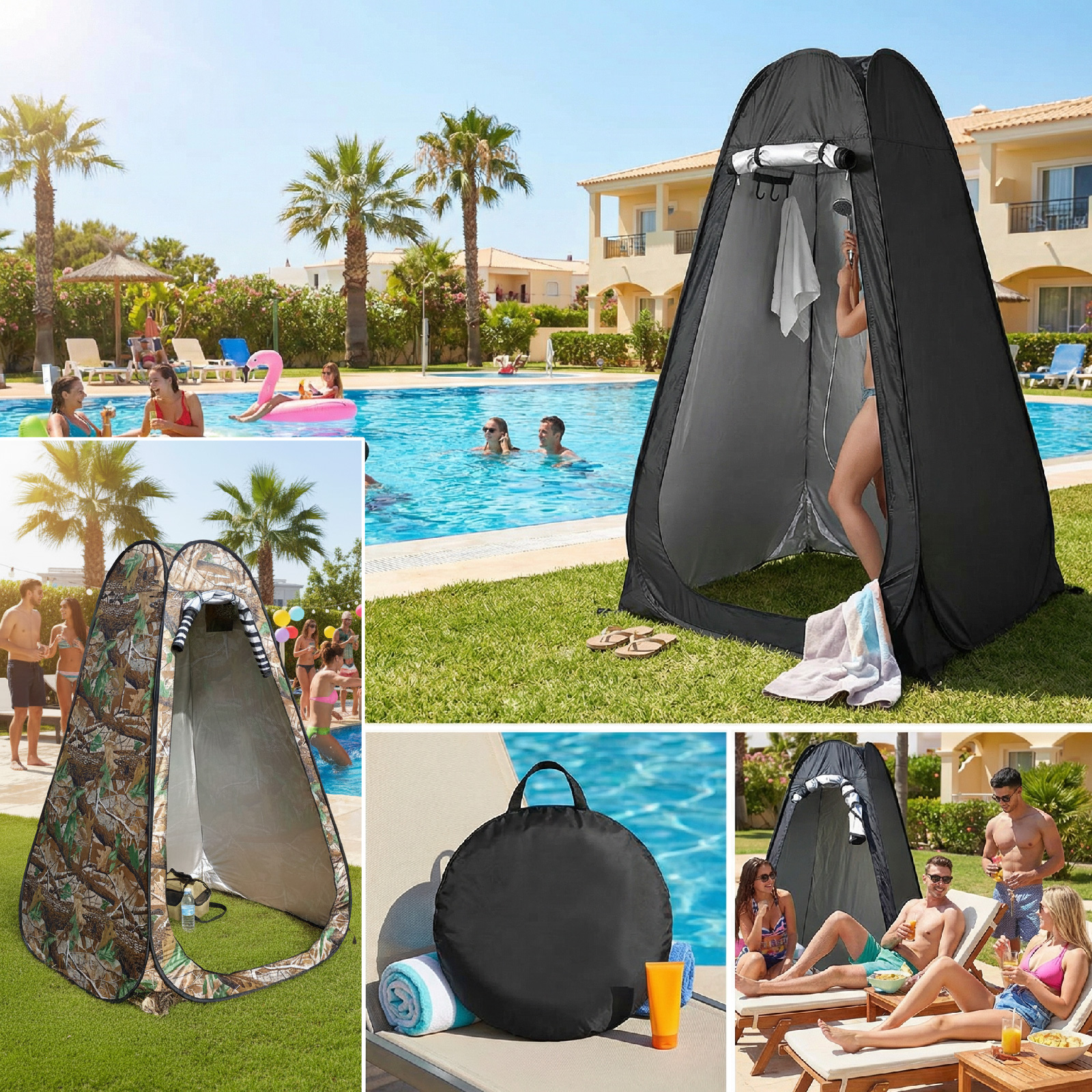 Portable Pop-Up Privacy Tent f – обзор и цена Outdoor Camping Toilet
