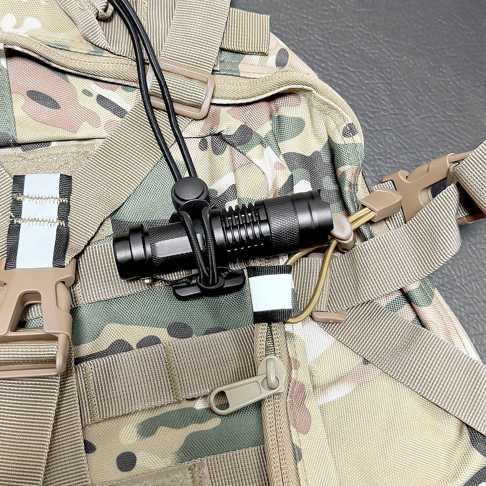 Flashlight Clip Outdoor Backpa – обзор и цена Camping Rope