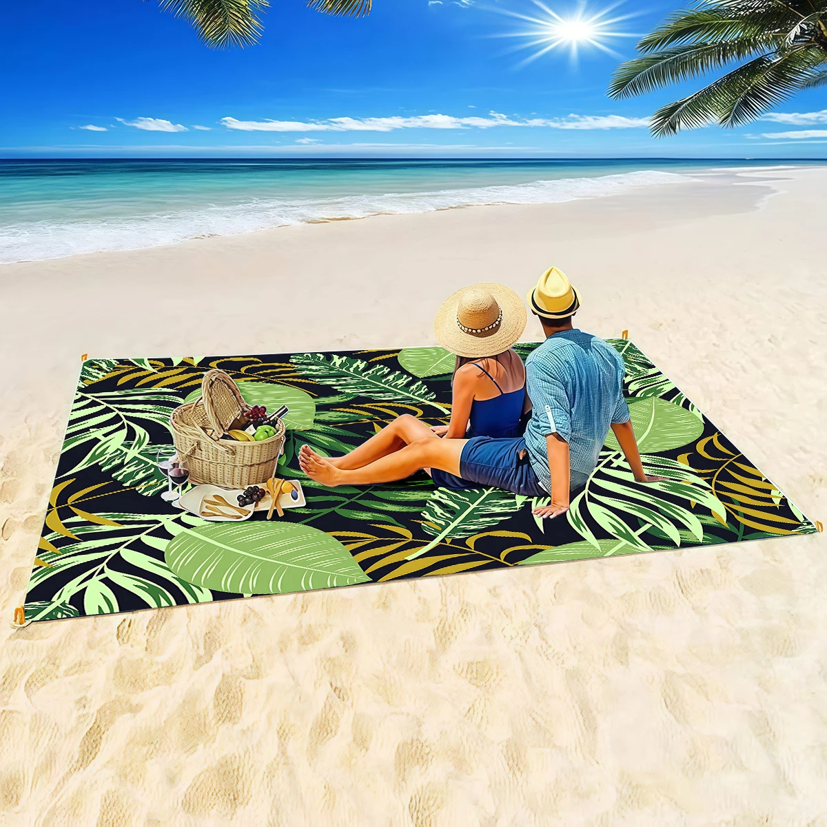 200x240 Beach Mat Sandproof Wa – обзор и цена Outdoor Camping Mats Large