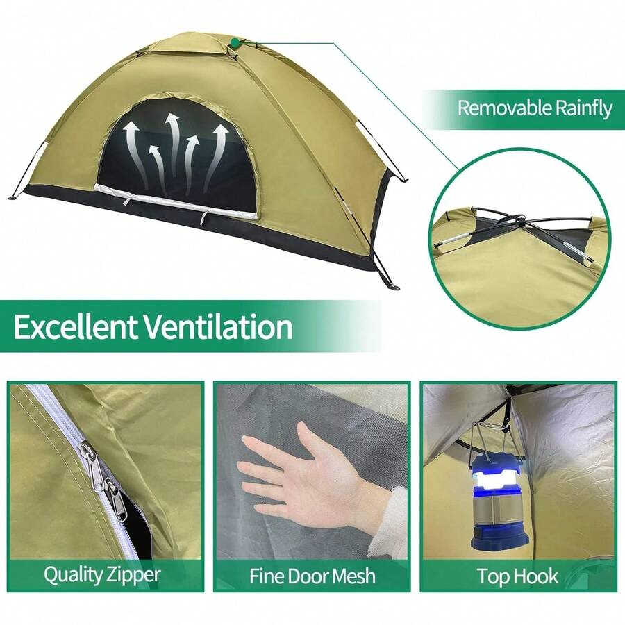Green Dome Camping Tent Lightw – обзор и цена Outdoor Camping Dome