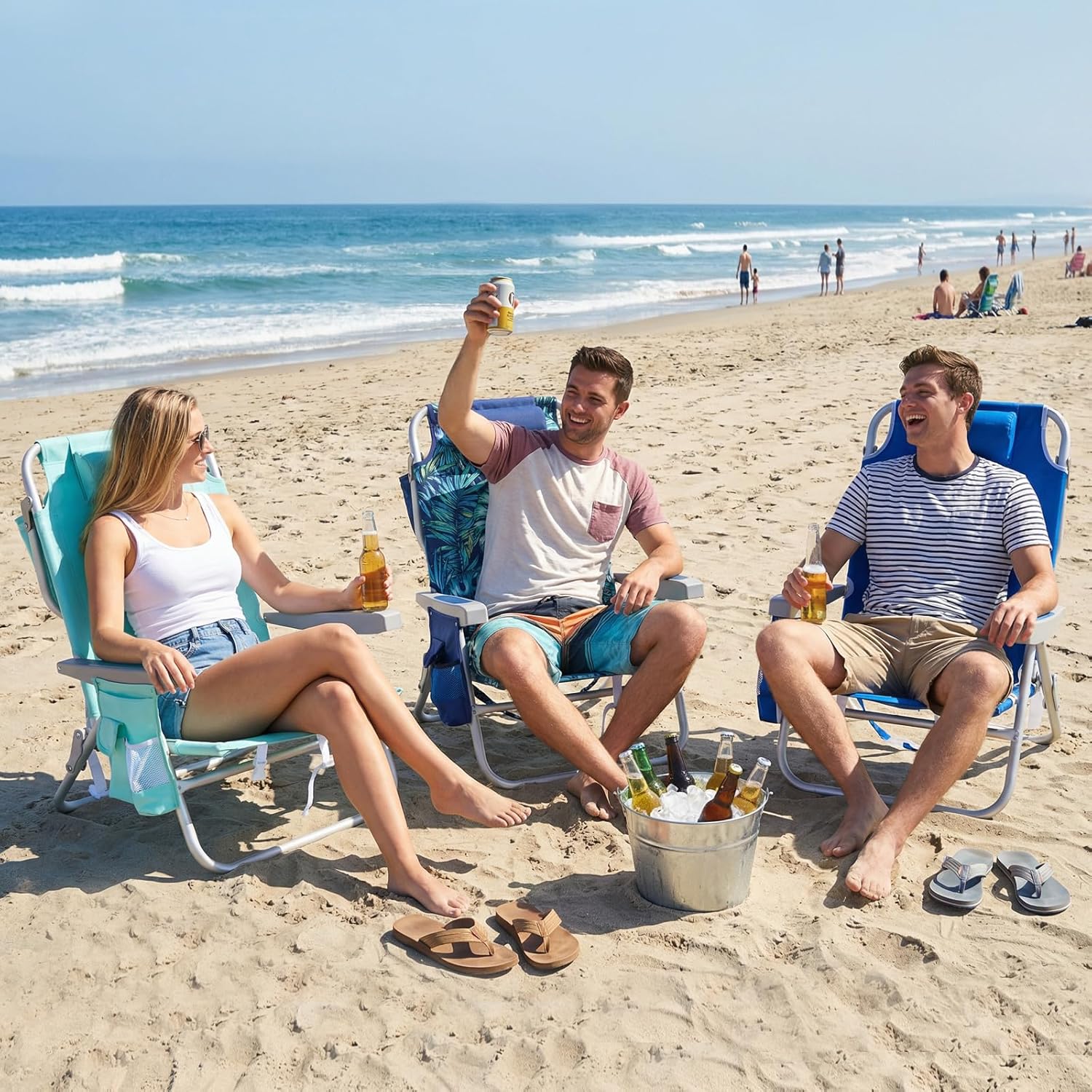 Low Beach Chair 2 Pack, 5-Posi – обзор и цена Folding Chair