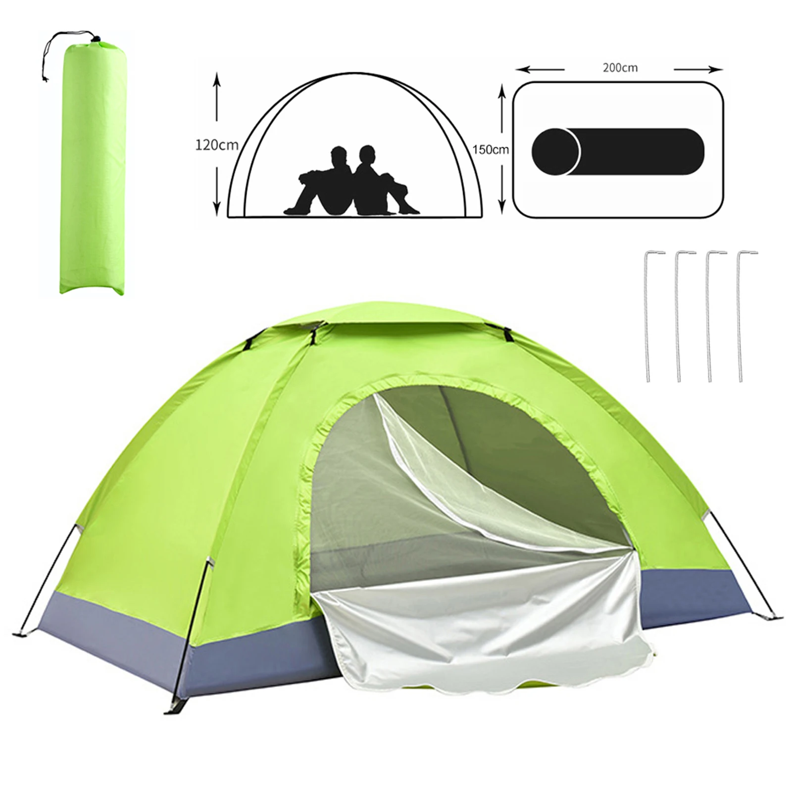 1 Set Ultralight Camping Tent  – обзор и цена Outdoor Camping Dome