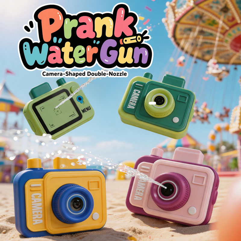 Double-sided Water Gun Camera  – обзор и цена Outdoor Camping Games For Kids