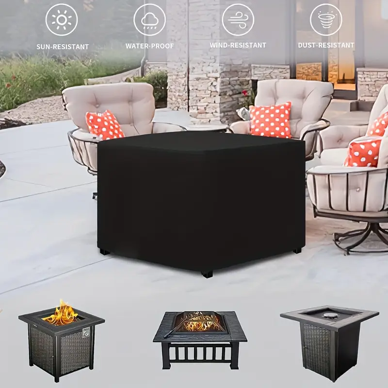 Waterproof Square Fire Pit Cov – обзор и цена Outdoor Camping Awning
