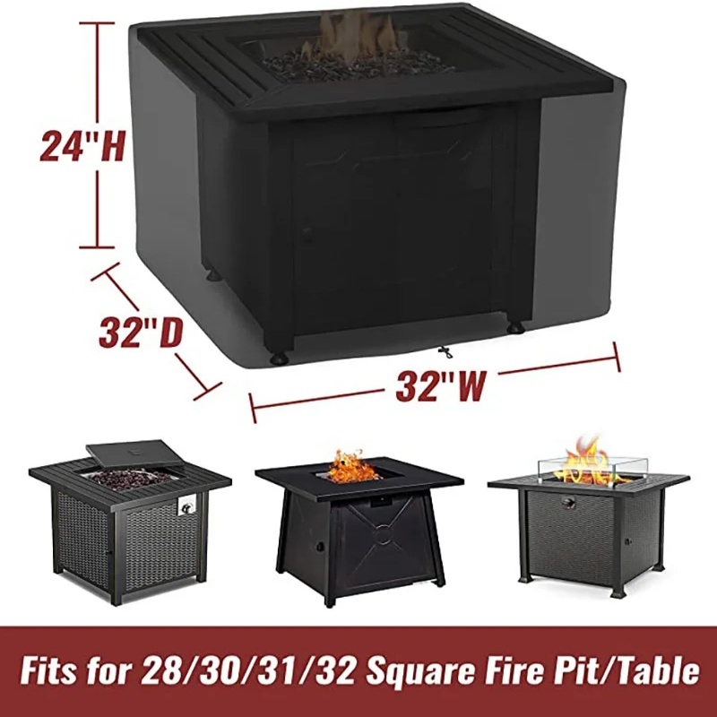 Waterproof Square Fire Pit Cov – обзор и цена Outdoor Camping Awning