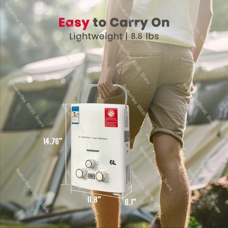Propane LPG  Gas Tankless Wate – обзор и цена Outdoor Camping Hot Water Shower