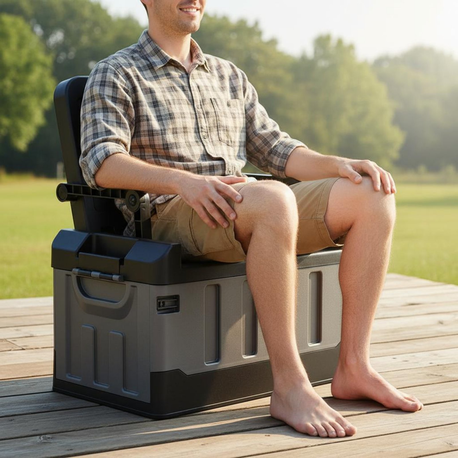Sit-on Storage Trunk Multi-Fun – обзор и цена Outdoor Camping Gear