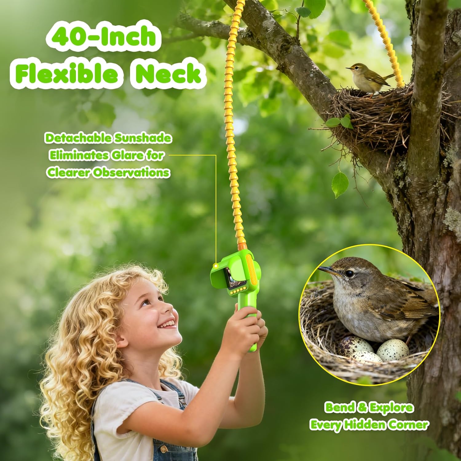 Endoscope for Kids, Borescope  – обзор и цена Outdoor Camping For Kids