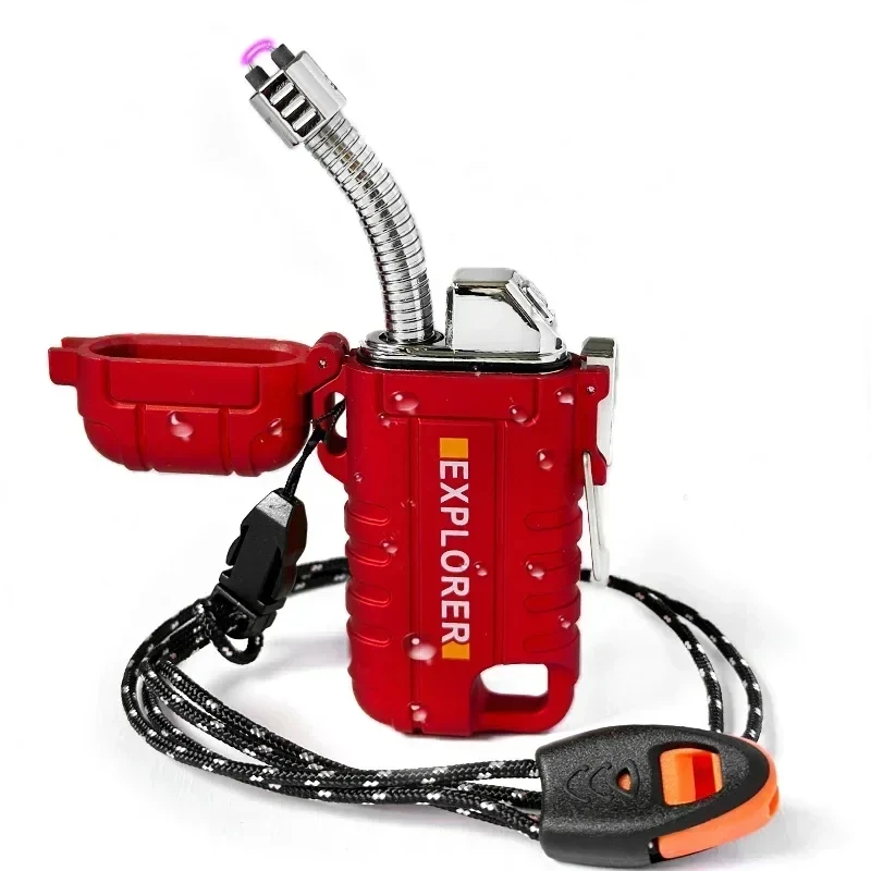 Waterproof Double Arc Lighter  – обзор и цена Outdoor Windproof Lighter